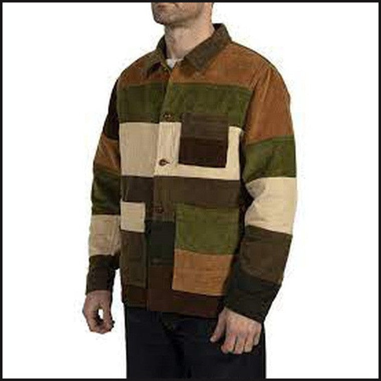 Abercrombie patchwork hot sale safari jacket