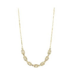 14ky 1/2ctw diamond fashion necklace