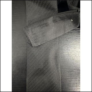 Charcoal Tone on Tone tie and pocket square set