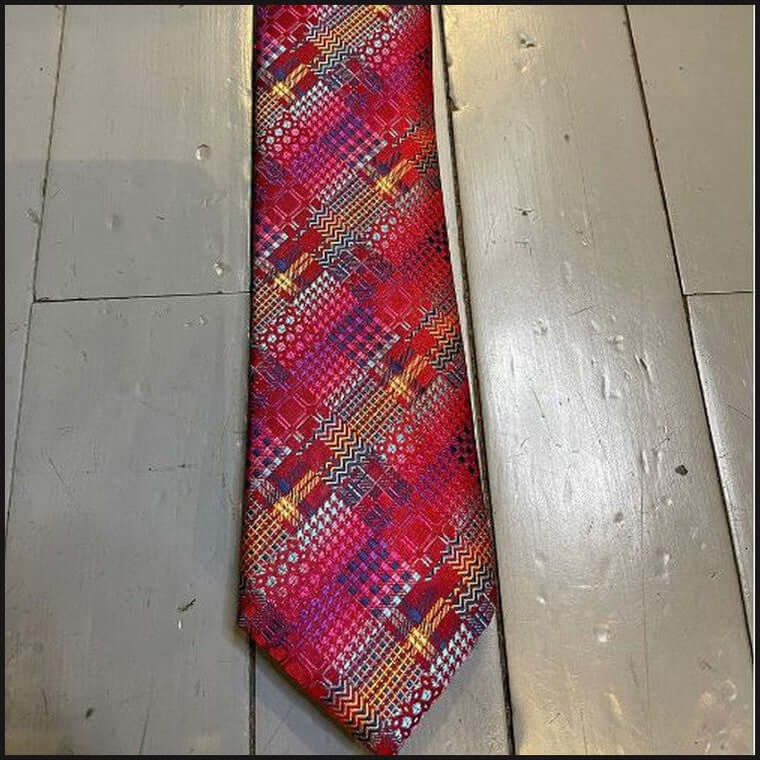 Barcelona Patterned Microfiber Neck Ties - That Guy's Secret