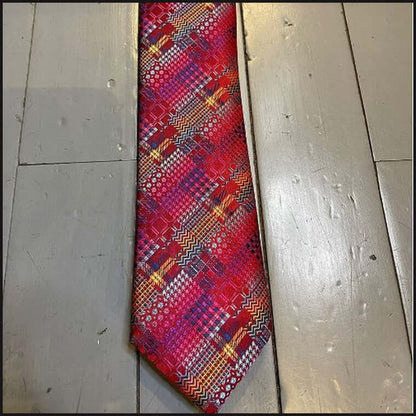Barcelona Patterned Microfiber Neck Ties - That Guy's Secret