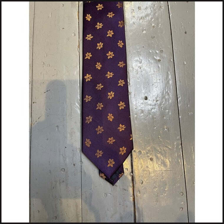 Barcelona Woven Microfiber Neck Ties - That Guy's Secret