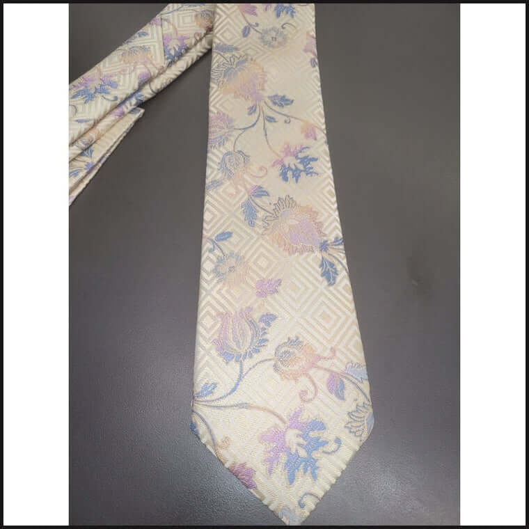 Barcelona Patterned Microfiber Neck Ties - That Guy's Secret