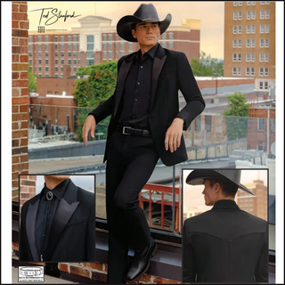 Black Western Dutton Metro Tuxedo 322M - That Guy's Secret