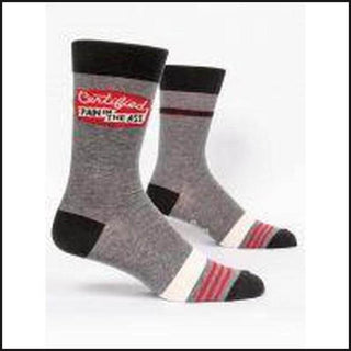 Blue Q Men's Crew Socks (Assorted) - That Guy's Secret