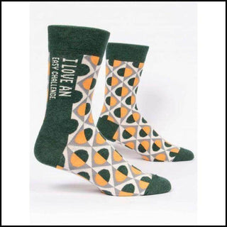 Blue Q Men's Crew Socks (Assorted) - That Guy's Secret