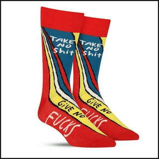 Blue Q Men's Crew Socks (Assorted) - That Guy's Secret