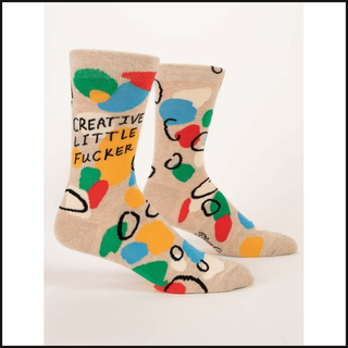 Blue Q Men's Crew Socks (Assorted) - That Guy's Secret