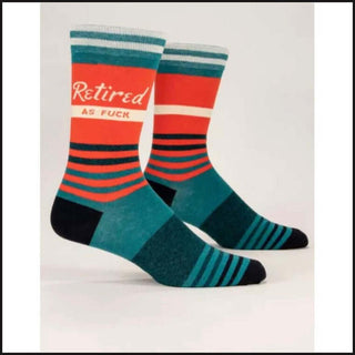 Blue Q Men's Crew Socks (Assorted) - That Guy's Secret