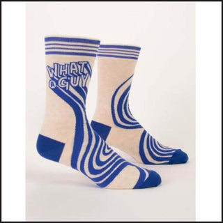 Blue Q Men's Crew Socks (Assorted) - That Guy's Secret