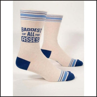Blue Q Men's Crew Socks (Assorted) - That Guy's Secret
