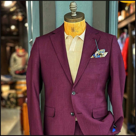 Burgundy Ultra Motion Suit - That Guy's Secret