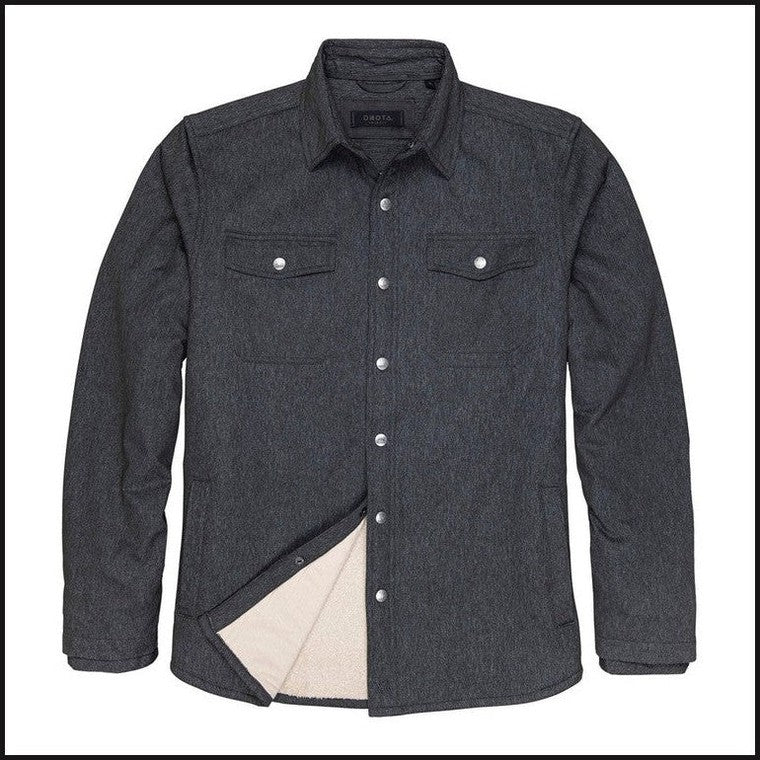 Butch Long Sleeve Shirt Jacket-Shacket-That Guy's Secret