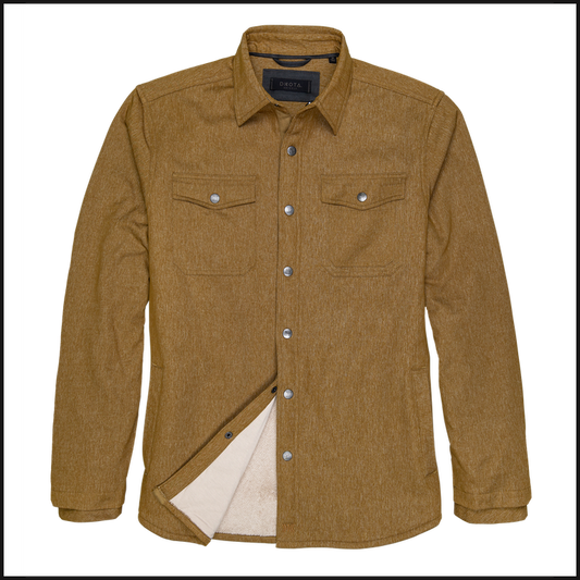 Butch Long Sleeve Shirt Jacket-Shacket-That Guy's Secret