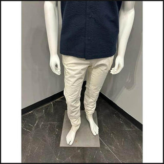 Cotton Linen Solid Stretch Pants-Pants-That Guy's Secret