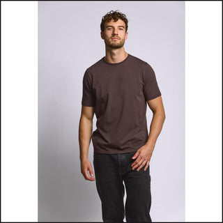 Easy Mondays Crew Neck T-Shirt in Espresso