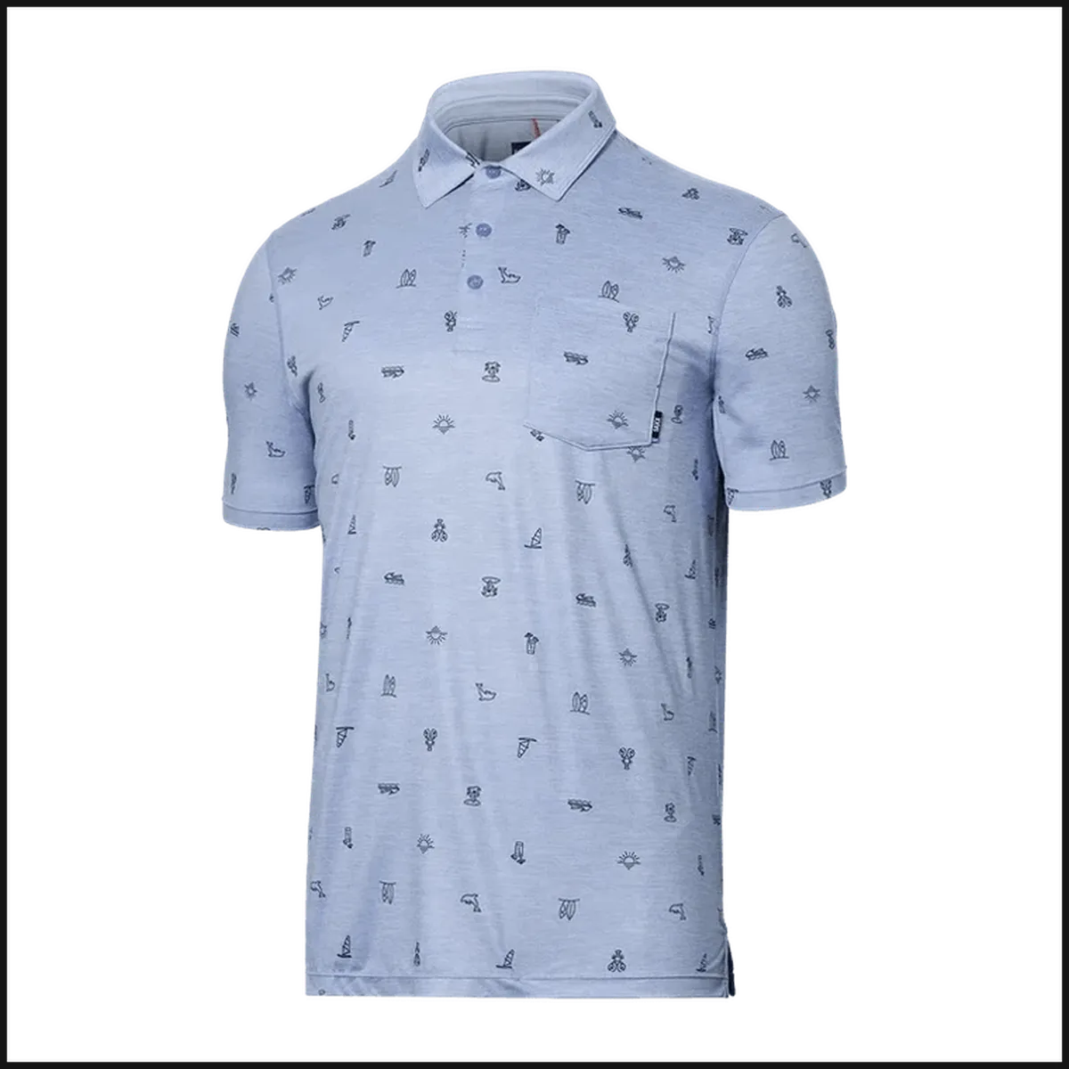 DropTemp™ All Day Cooling Short Sleeve Polo-Polo Shirt-That Guy's Secret