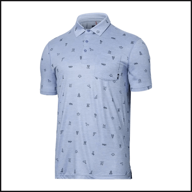 DropTemp™ All Day Cooling Short Sleeve Polo-Polo Shirt-That Guy's Secret