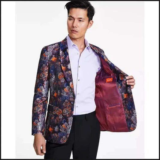 Floral Jacquard Sport Coat-Sport Coat-That Guy's Secret