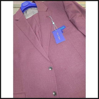 Burgundy Giles & Jasper Ultra Motion Suit - That Guy's Secret