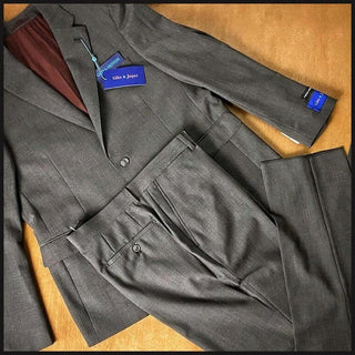 Pewter Grey Giles & Jasper Ultra Motion Suit - That Guy's Secret