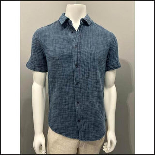 Hank Short Sleeve Gauze Shirt-Short Sleeve Button Down-That Guy's Secret