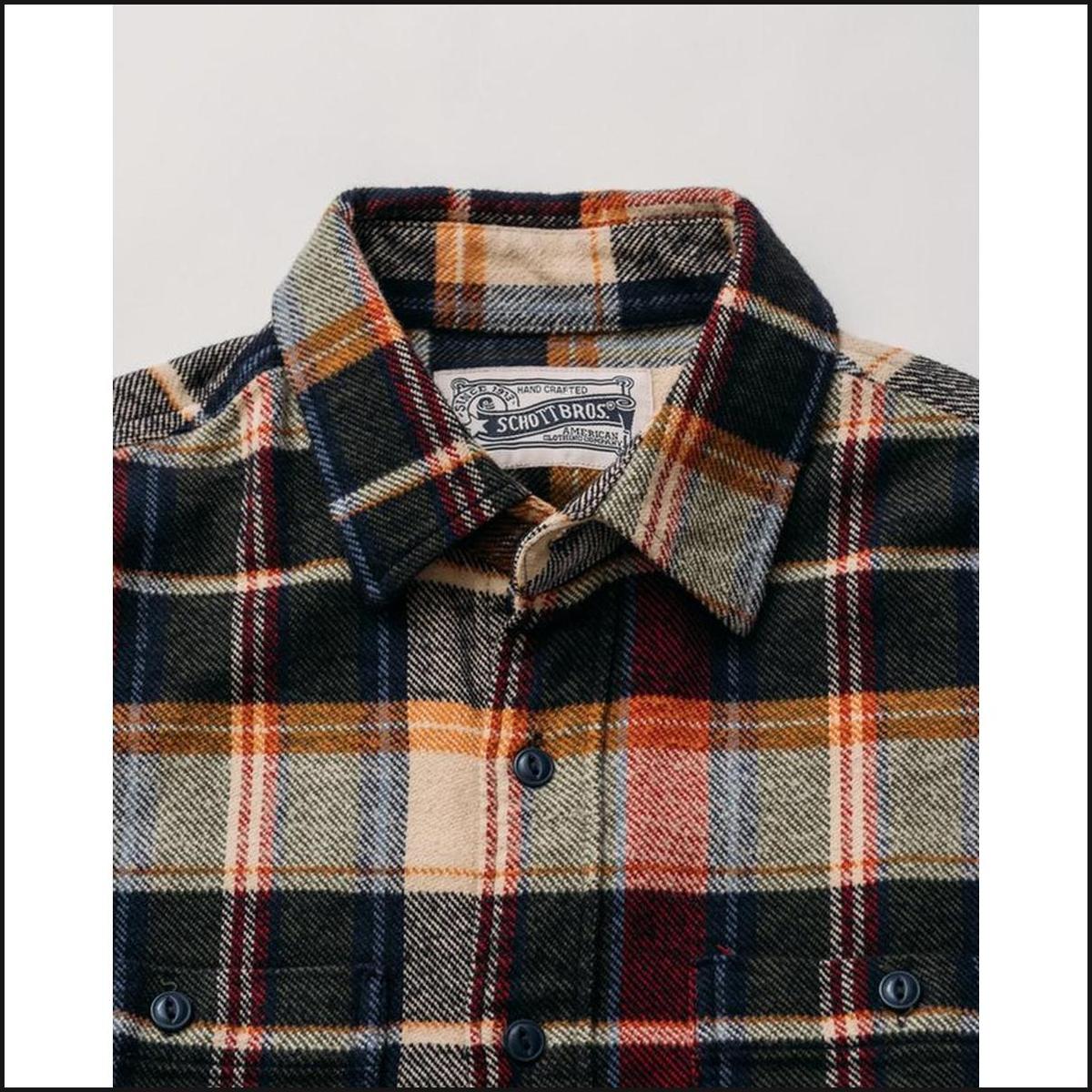 Heavy Flannel Work Shirt-Flannel-That Guy's Secret