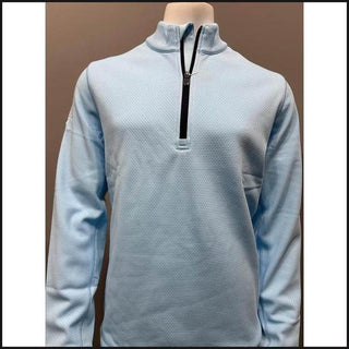 Hexagon Textured 1/2 Zip Base Layer Golf Top-1/4 Zip-That Guy's Secret