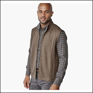 Icon Reversible Vest - Oatmeal/Light Gray - That Guy's Secret