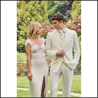 Ike Behar Ivory Aragon Suit - 303M - That Guy's Secret