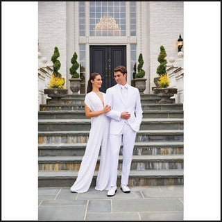 Ike Behar White Aragon Suit - 301M - That Guy's Secret