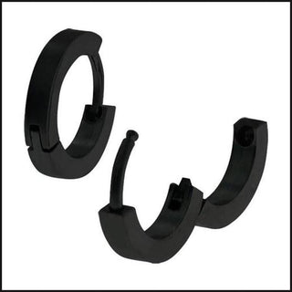 Inox Huggie std Earrings -pr/ 2mmk-bracelet-That Guy's Secret