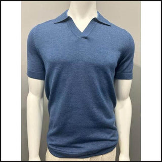 Johnny Collar Short Sleeve Sweater-Johnny Collar Shirt-That Guy's Secret