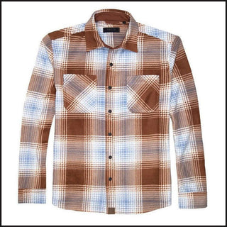 Lars Long Sleeve Button Snap Shirt-Flannel-That Guy's Secret