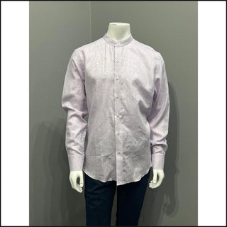 Lavender Delave Linen Button Down Shirt-Button Down Shirt-That Guy's Secret