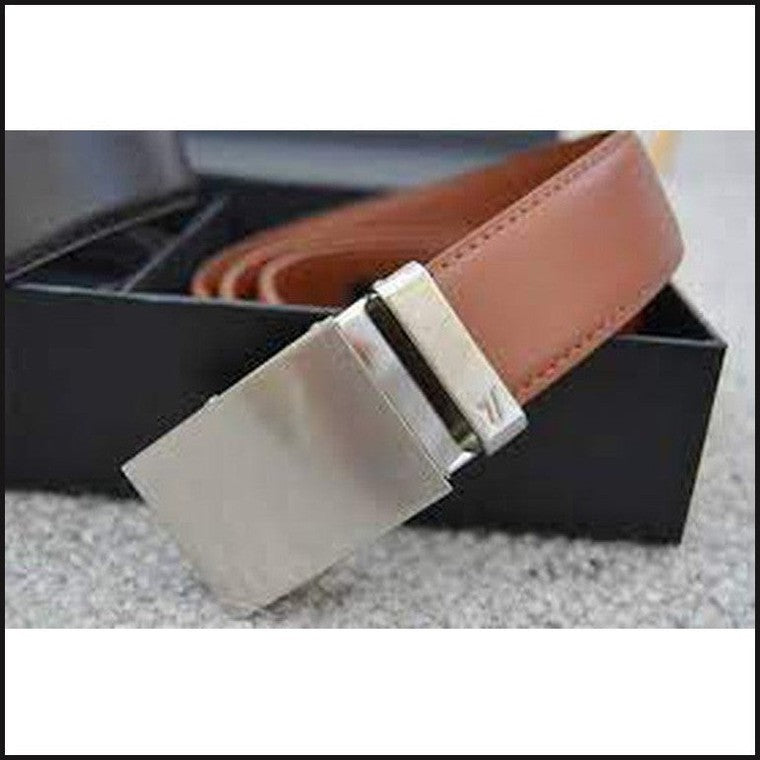 Leather Ratchet Belt-Belt-That Guy's Secret