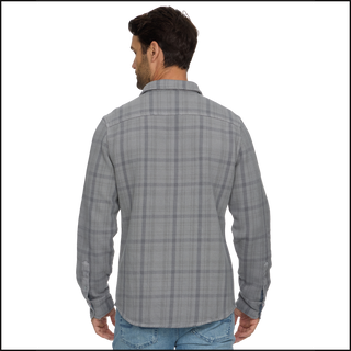 Leighton Frontier Overshirt - Grey Combo