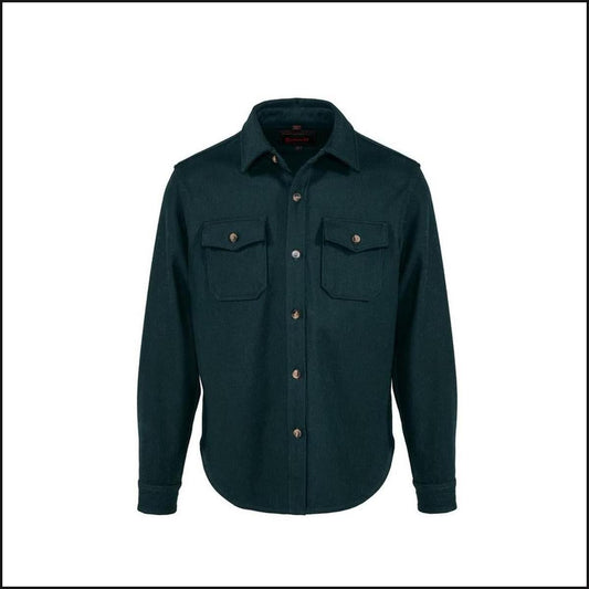 Men's CPO Wool Shirt-Shirts & Tops-That Guy's Secret