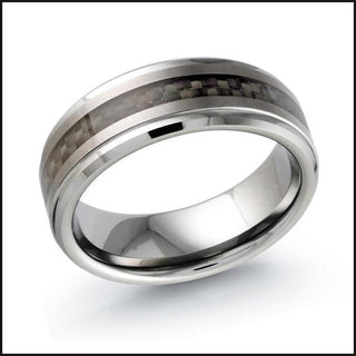 Men’s Tungsten Ring — Malo — Comfort Fit-Ring-That Guy's Secret