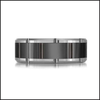 Men’s Tungsten Ring — Malo — Comfort Fit-Ring-That Guy's Secret