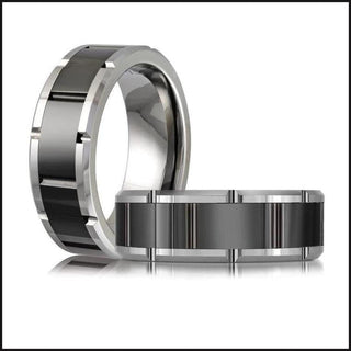 Men’s Tungsten Ring — Malo — Comfort Fit-Ring-That Guy's Secret