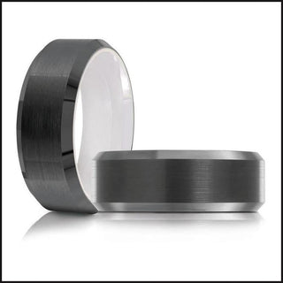 Men’s Tungsten Ring — Malo — Comfort Fit-Ring-That Guy's Secret