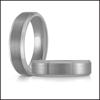 Men’s Tungsten Ring — Malo — Comfort Fit-Ring-That Guy's Secret