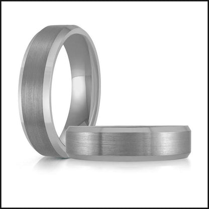 Men’s Tungsten Ring — Malo — Comfort Fit-Ring-That Guy's Secret
