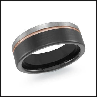 Men’s Tungsten Ring — Malo — Comfort Fit-Ring-That Guy's Secret