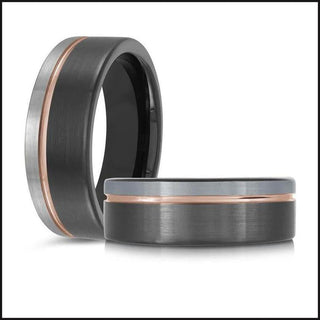 Men’s Tungsten Ring — Malo — Comfort Fit-Ring-That Guy's Secret