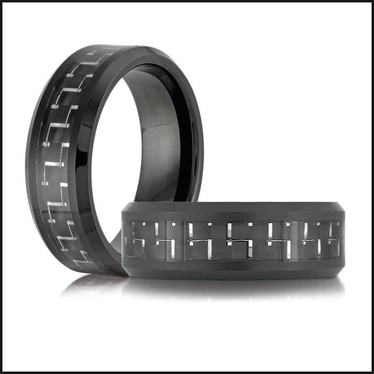 Men’s Tungsten Ring — Malo — Comfort Fit-Ring-That Guy's Secret
