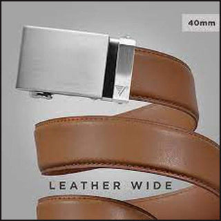Leather Ratchet Belt - That Guy's Secret