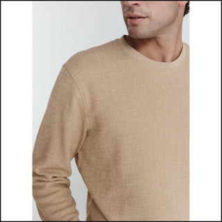 Monterey Oversized Textured Sweatshirt - Tan - That Guy's Secret