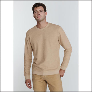 Monterey Oversized Textured Sweatshirt - Tan - That Guy's Secret
